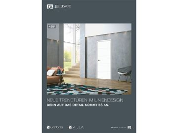 Jeld Wen - Neue Trendtüren im Liniendesign