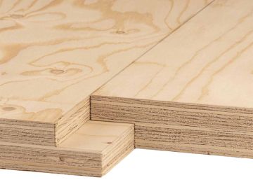 39 mm Kerto LVL Q-panel Stufenfalzplatte