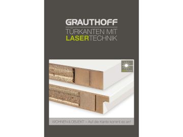 Grauthoff Prospekt Türenkanten mit Lasertechnik