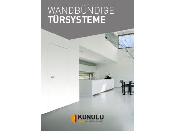 Konold  Prospekt - Wandbündige Türsysteme