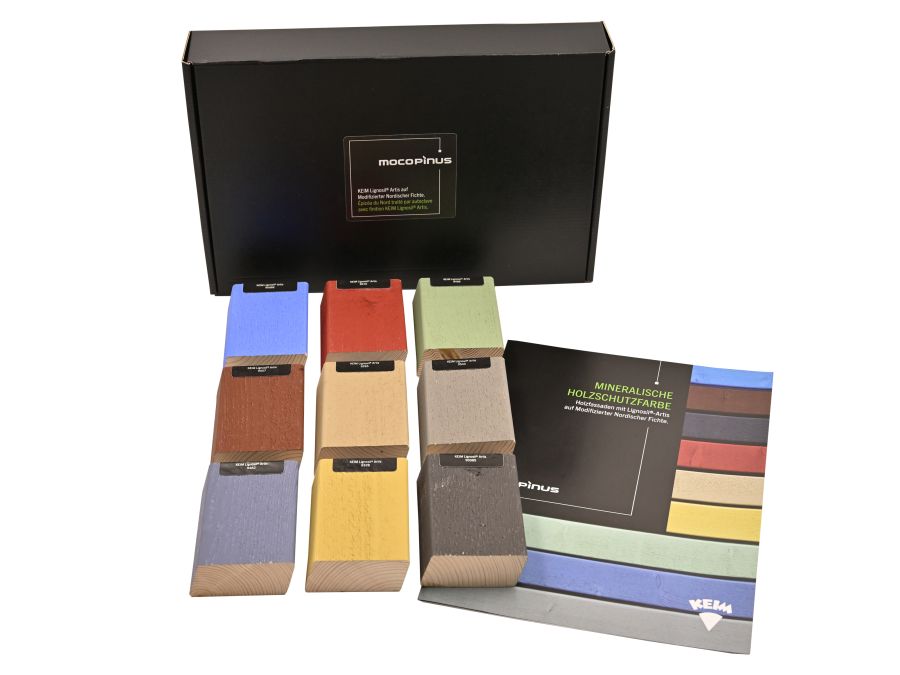 Musterbox MOCOPINUS KEIM Lignosil