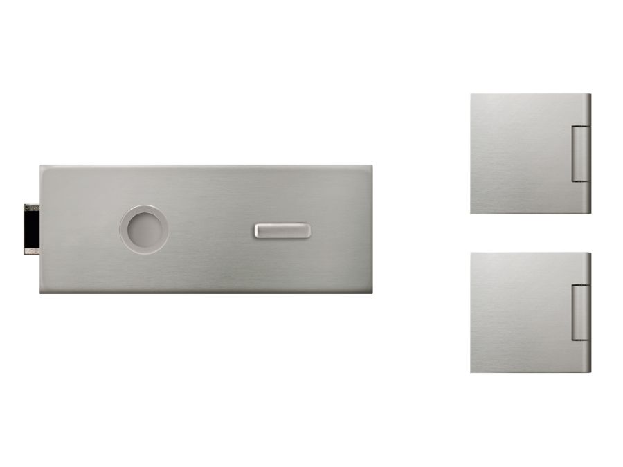 Ganzglasbeschlag l&h Mod. Square 3.0 WC