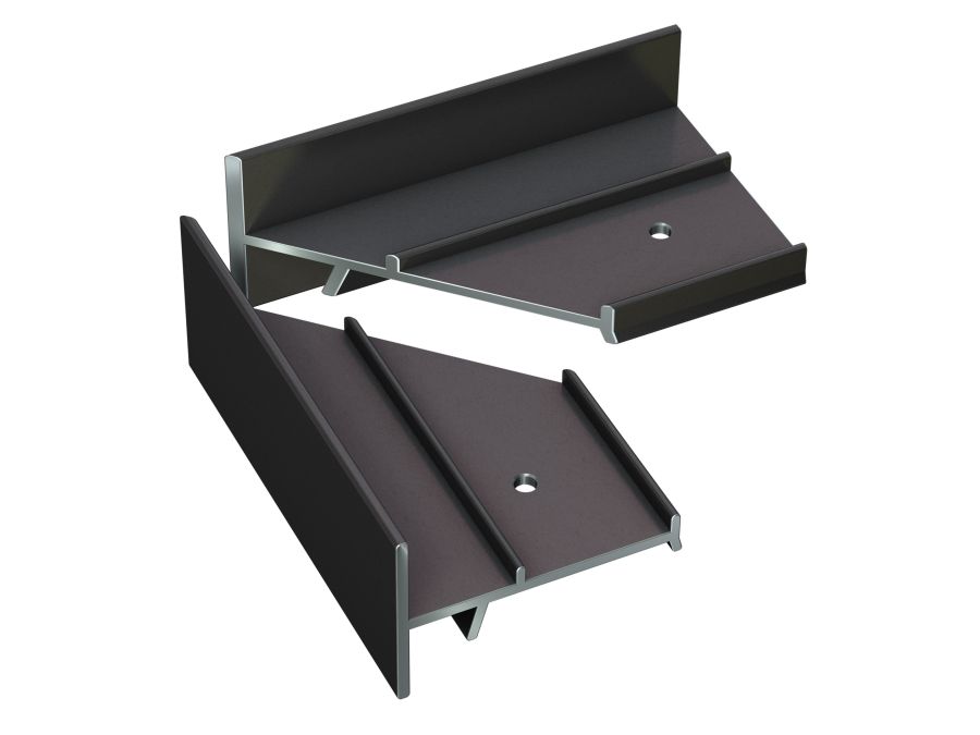 Eck-Fix SMART (2-tlg.) für SMART-Isostep-Schienen