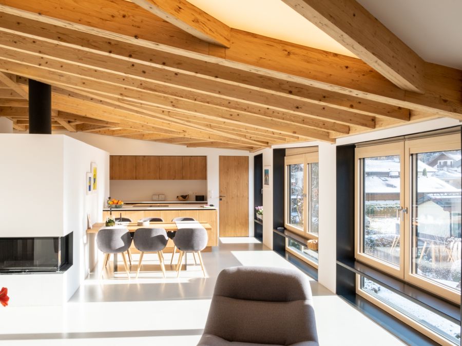 Fichte RETRO Kantholz 120 x 120 mm