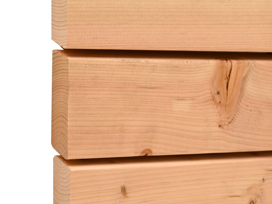 Kanad. Douglasie Parallelogramm 27 x 68 mm