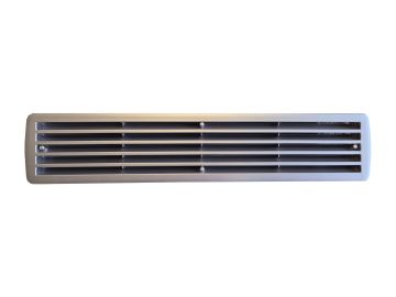 Lüftungsgitter Farbe ALU-Silber