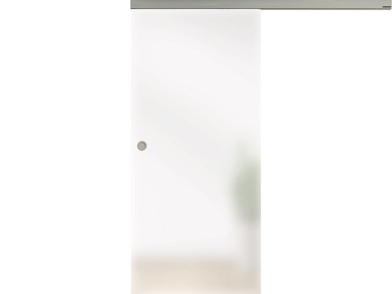 l&h Ganzglasschiebetür ESG SatinatoLH STC