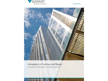 Garant - Kompetenz in Funktion und Design