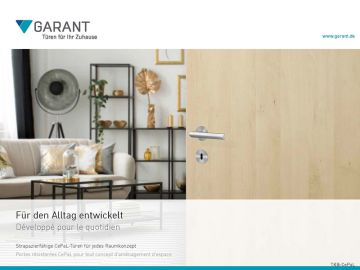 Garant Prospekt - Für den Alltag entwickelt
