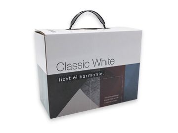 l&h Glasmusterset Classic White