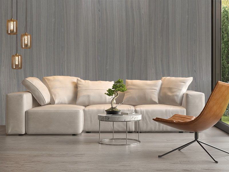 0.6 mm Ami Nuss Furnier auf Vlies