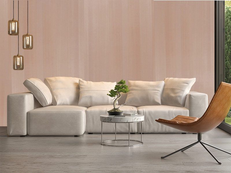 0.6 mm Buche Furnier auf Vlies