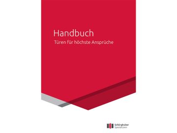 Schörghuber Spezialtüren - Handbuch